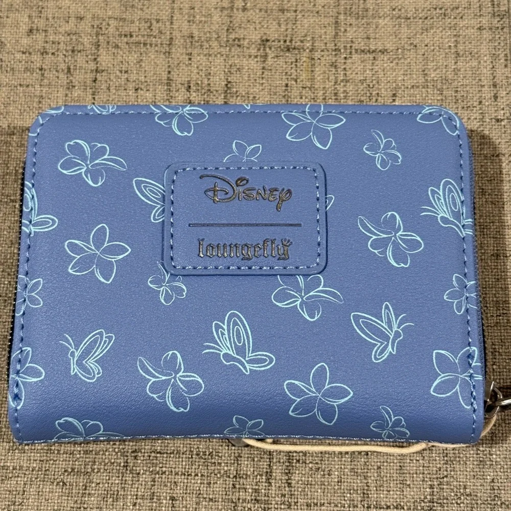 Loungefly Disney Stitch Scrump Butterfly Satchel/Crossbody and Wallet set NWT - Picture 6 of 8